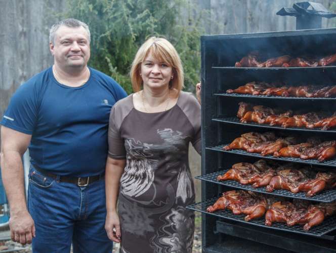 Home production of smoked meat  