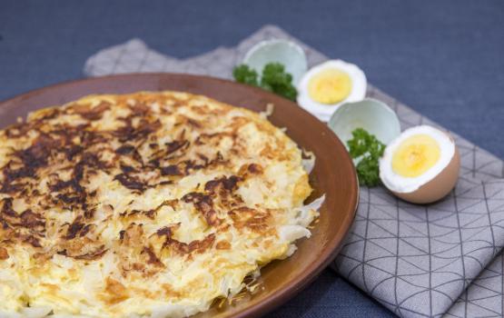 Яйца с капустой