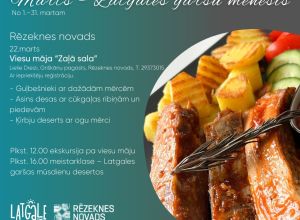 Marts - Latgales garšu mēnesis!