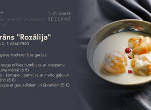 Marts - Latgales garšu mēnesis!