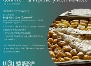 Marts - Latgales garšu mēnesis!
