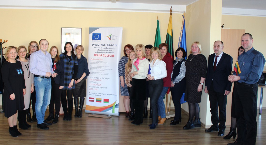 7.februārī Kupišķos (Lietuvā) notika projekta BELLA CULTURE darba grupas sanāksme